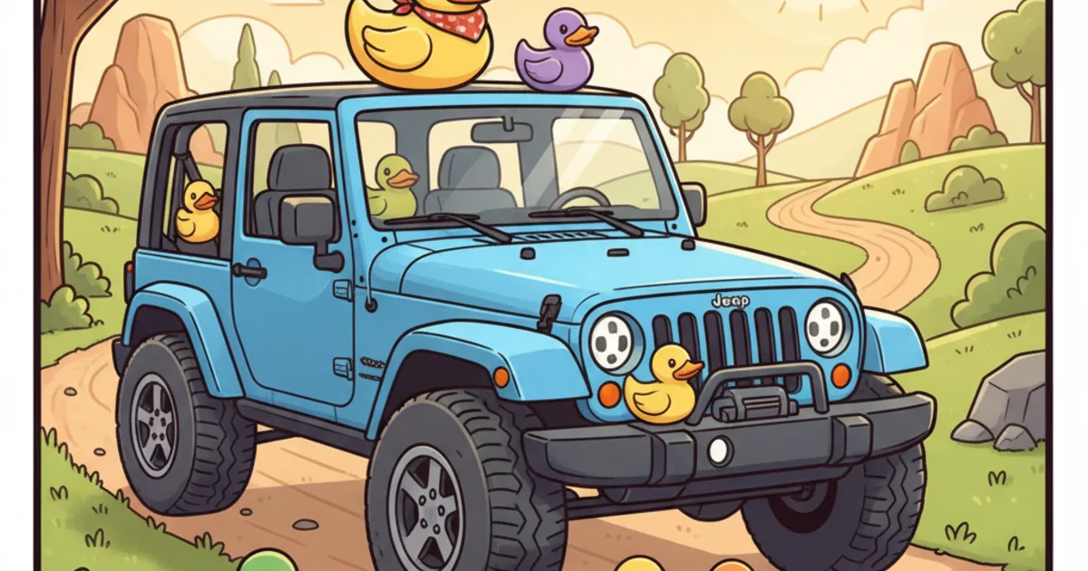 Jeep Ducking: The Quacking Phenomenon Uniting Off-Roaders