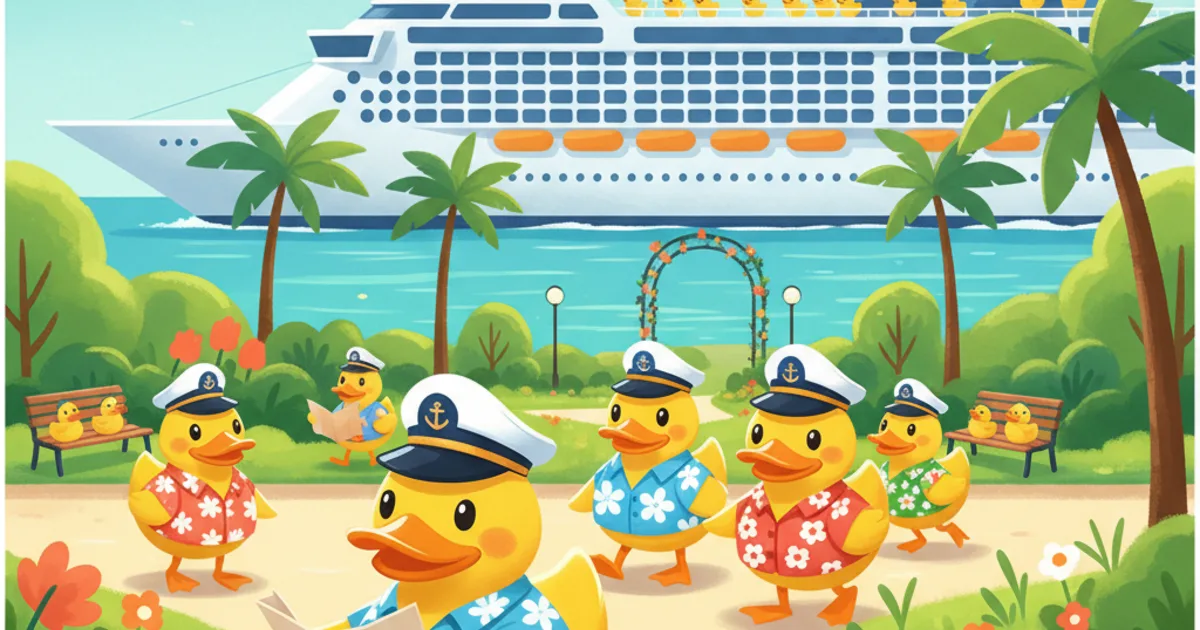 Quack On! Navigating Royal Caribbean's Central Park Duck Policy